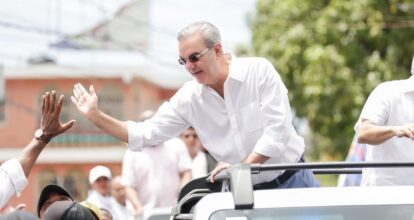 Abinader encabezará caravanas y concentraciones en 7 provincias este fin de semana