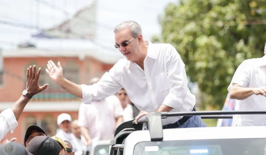 Abinader encabezará caravanas y concentraciones en 7 provincias este fin de semana