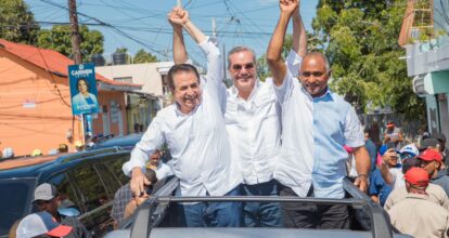 LA consolida liderazgo para ganar con números históricos; legisladores de Ocoa pasan a apoyar candidaturas PRM