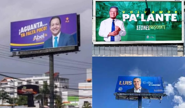 Última semana de campaña de los partidos políticos en R.D.