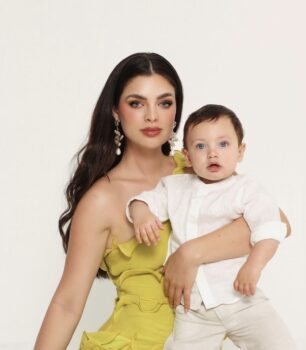 Las tiernas fotos de Nadia Ferreira con su primogénito por el Día de las Madres