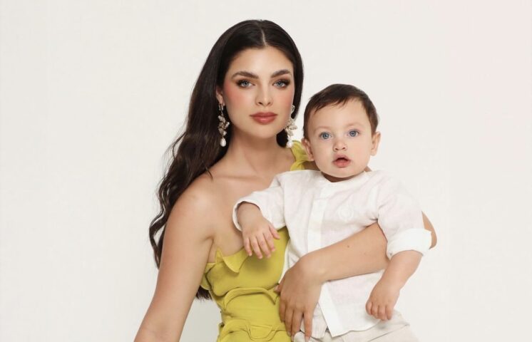 Las tiernas fotos de Nadia Ferreira con su primogénito por el Día de las Madres