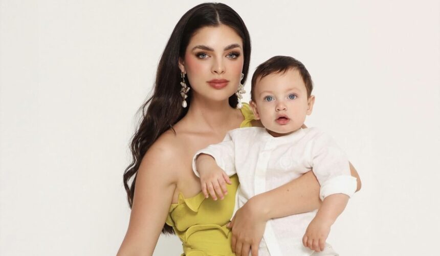 Las tiernas fotos de Nadia Ferreira con su primogénito por el Día de las Madres