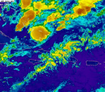 Sistema de baja presión afectará territorio nacional desde el miércoles hasta el viernes