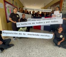 ADP en Dajabón realiza protesta en demanda de diversas reivindicaciones