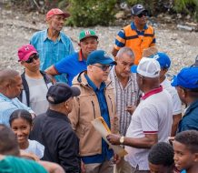 Gobierno continuará asistiendo a familias afectadas por las lluvias en varias provincias del país