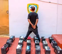 DICRIM desmantela banda robaba baterías a vehículos pesados