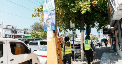 ADN retira propaganda política de las calles del Distrito Nacional