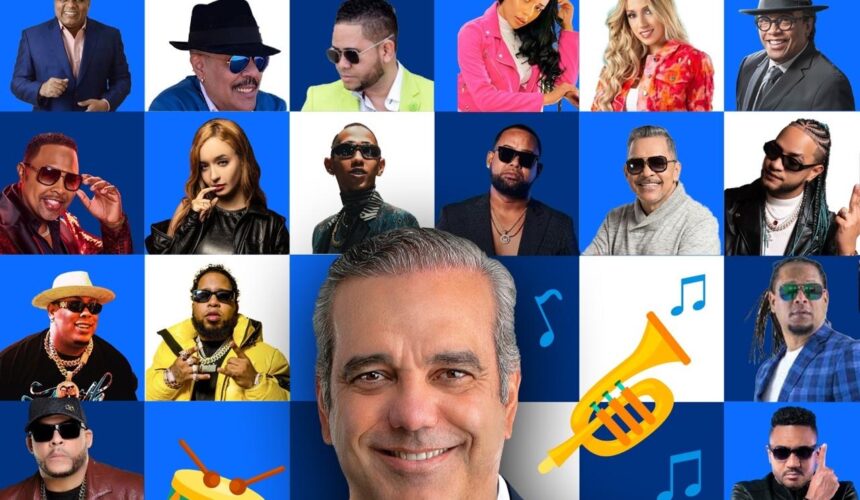 23 artistas populares expresan su gratitud y respaldo al Presidente Luis Abinader