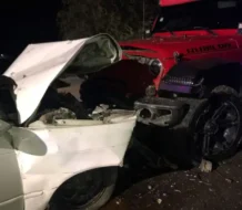 Accidente de tránsito en la autopista Duarte deja un fallecido y dos heridos