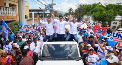 David Collado y Víctor  Pichardo cierran campaña en MP con llamado a sellar triunfo PRM en la provincia