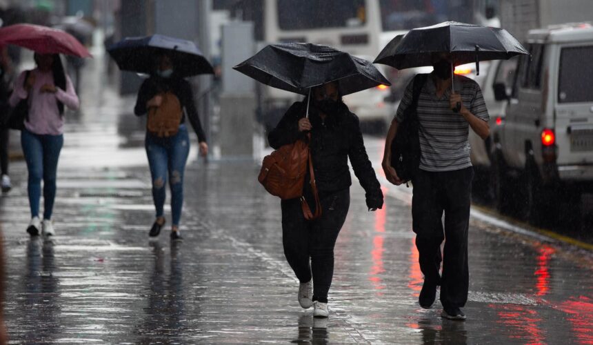 Vaguada provocará aguaceros con tormentas eléctricas en varias provincias del país
