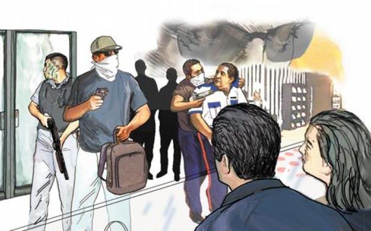 Detrás de la máscara: Un recorrido por los asaltos bancarios en R.D.