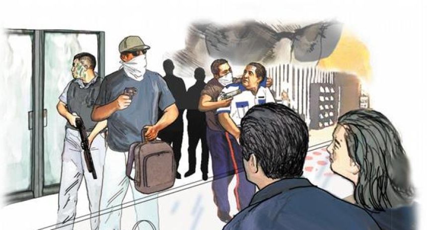 Detrás de la máscara: Un recorrido por los asaltos bancarios en R.D.