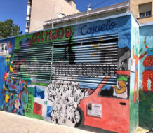 Murales dominicanos en Tetuán: “un chin” de color y sabor de RD en Madrid