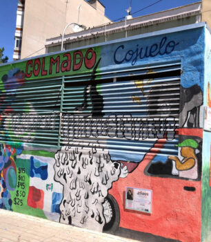 Murales dominicanos en Tetuán: “un chin” de color y sabor de RD en Madrid