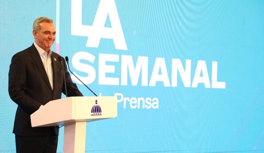 Presidente Abinader presenta las acciones que implementa el gobierno para lograr duplicar su PIB en el 2036
