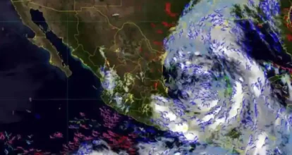El ciclón tropical «Uno» aumenta su velocidad de desplazamiento por el Golfo de México