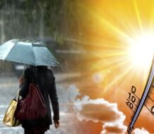 Sábado de calor y lluvias, según Onamet