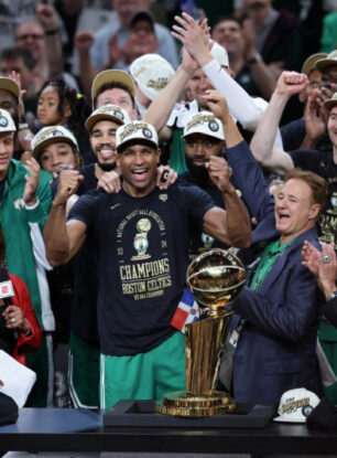 Al Horford, primer dominicano que atrapa el anillo de la NBA