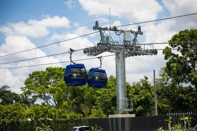 Teleférico de Los Alcarrizos realizará mantenimiento programado del 19 al 28 de junio