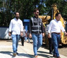 Wellington Arnaud informa acueducto múltiple de Sabana Iglesia, provincia Santiago, está avanzado en un 90 por ciento