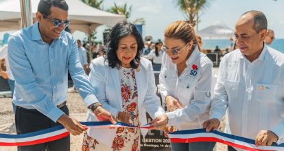 Alcaldía del DN inaugura Plaza República del Perú