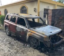 Incendian yipeta de mujer emprendedora en Hato Mayor