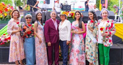 Festival de las Flores declara al presidente Luis Abinader y a la primera dama Raquel Arbaje como padrinos.