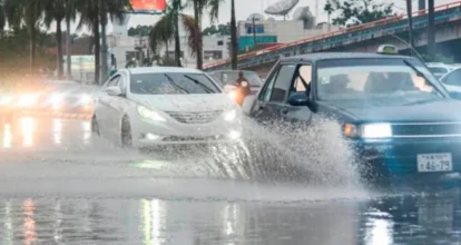 Onamet: onda tropical continuará generando aguaceros fuertes en gran parte del país