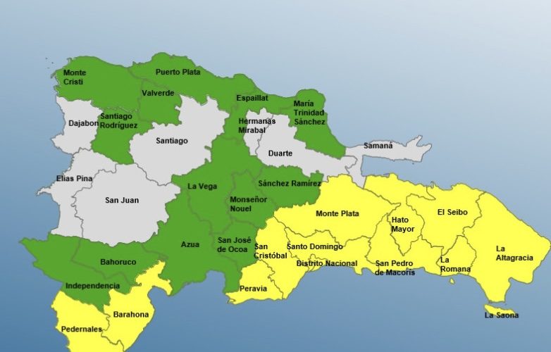 Lluvias pasajeras y mucho calor para este sábado; mantienen alerta para 25 provincias