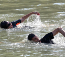 Se anulan los primeros entrenamientos en el Sena por la mala calidad del agua