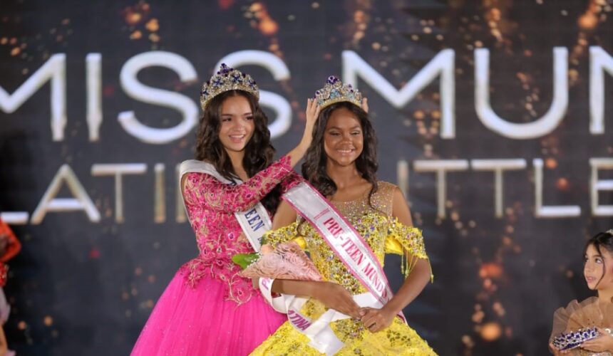 Modelo dominicana Khiara Michelle Rodríguez gana Miss Mundo Latina Internacional categoría Pre-Teen