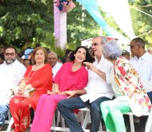 Presidente Abinader inaugura obras eléctricas en Jarabacoa que beneficiarán a más de 55 mil familias e inaugura la Plaza del Café