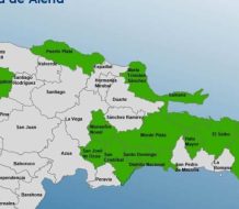 COE eleva a 13 las provincias bajo alerta verde