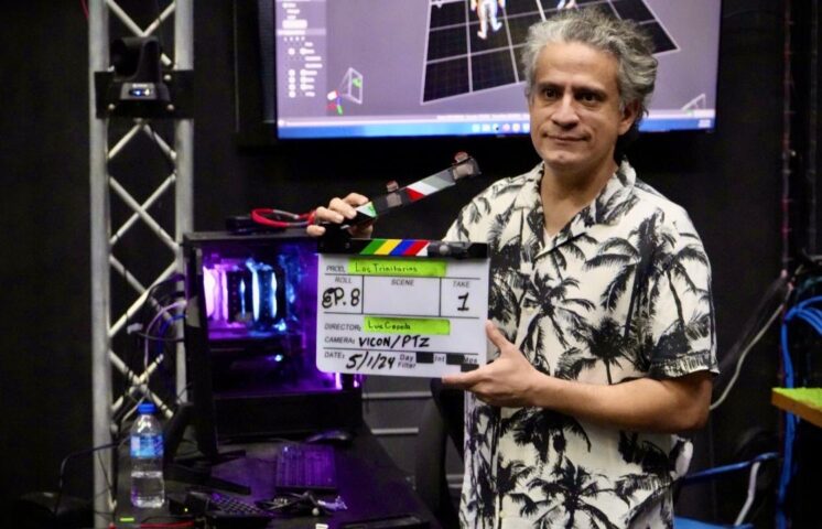 Luis Del Valle participa en serie ‘Los Trinitarios’ con avanzada tecnología de motion capture