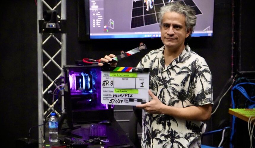 Luis Del Valle participa en serie ‘Los Trinitarios’ con avanzada tecnología de motion capture