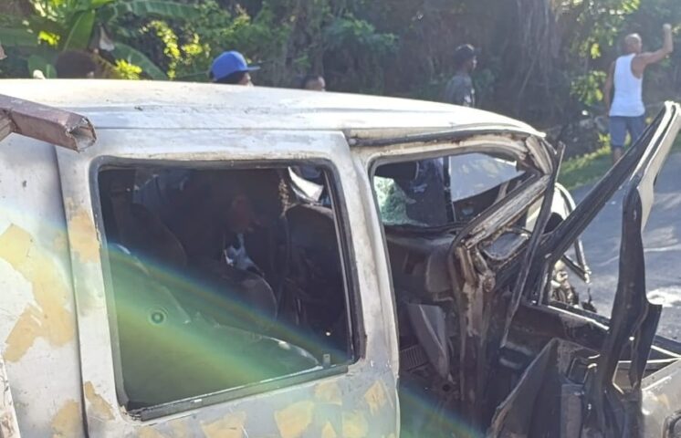 Accidente de tránsito deja tres heridos en Samaná