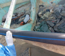 Restos humanos hallados en embarcación de Río San Juan son de africanos
