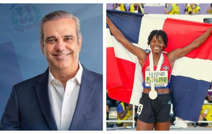 Abinader dice que Marileidy Paulino ha elevado el nombre del país al más alto nivel