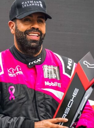 Efrín Castro por primera vez corriendo en la República Dominicana