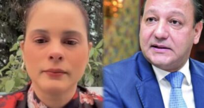 (VIDEO) Mujer denuncia Abel Martínez no quiere reconocer a hijo en común