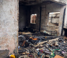 Padre y sus dos hijos afectados por Incendio reciben asistencia inmediata del Plan Social