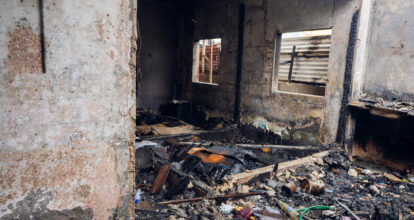 Padre y sus dos hijos afectados por Incendio reciben asistencia inmediata del Plan Social