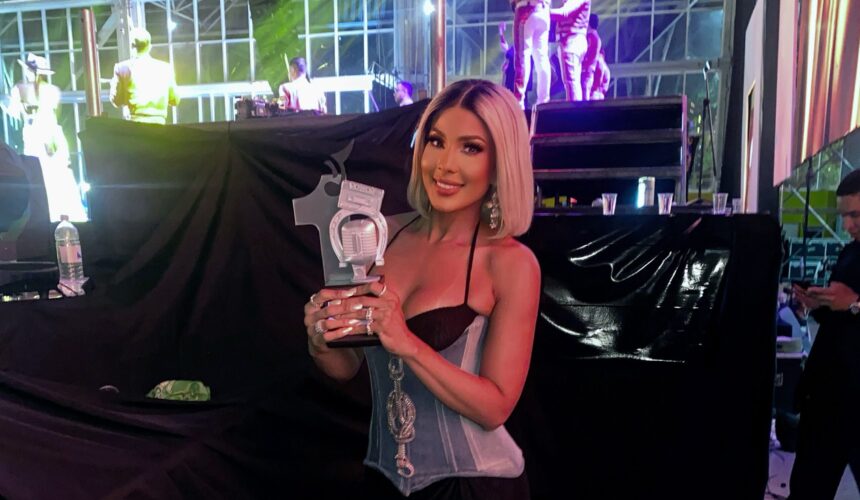 Sarodj gana categoría Mejor Artista Claro Música TV en los Premios Monitor Music Awards