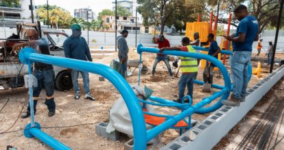 Alcaldía del Distrito Nacional trabaja simultáneamente en la construcción de seis parques en la capital