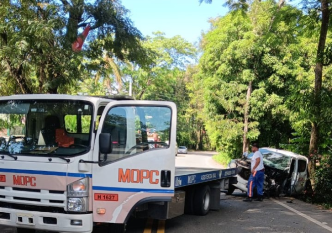 Seis personas resultan afectadas durante accidente de tránsito en Monseñor Nouel