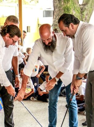 El INEFI marca un hito al inaugurar programa “Iniciación del Golf Escolar”