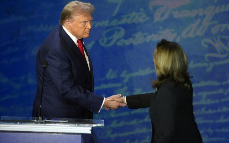 Donald Trump y Kamala Harris detallan sus contrastantes visiones durante debate presidencial