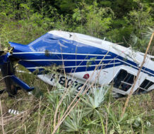 Comisión de Aviación investigará accidente de helicóptero en Monción, Santiago Rodríguez